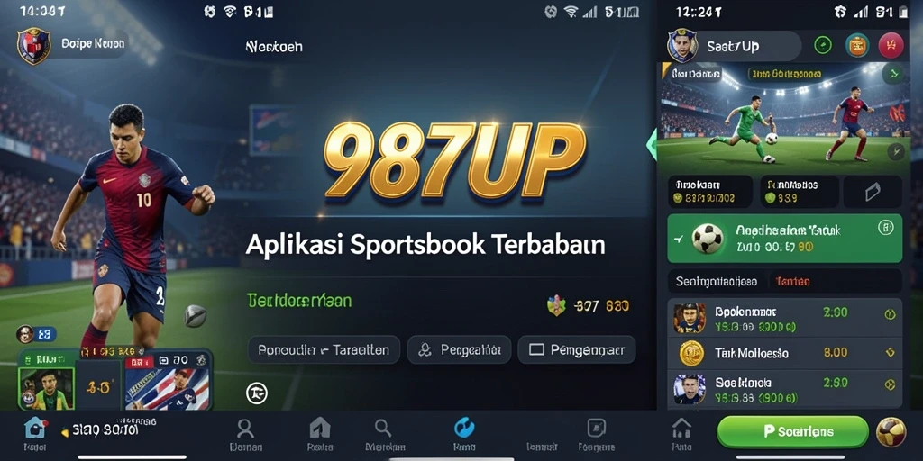 Tampilan menarik dan gameplay taruhan di 987UP.
