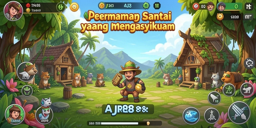 Tangkapan layar gameplay AJR88 yang menunjukkan keseruan permainan Casual.