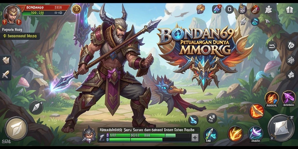 Tampilan menakjubkan dalam dunia MMORPG BONDAN69.