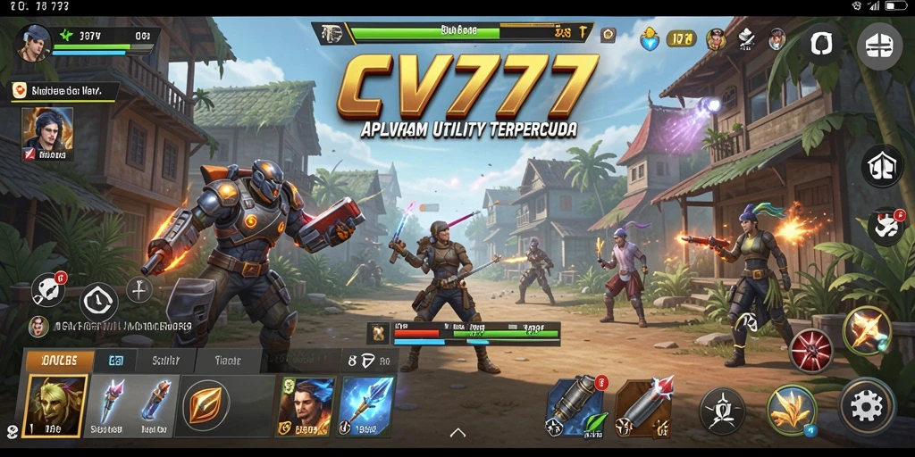 Tampilan antarmuka CV777 yang sederhana dan efisien.