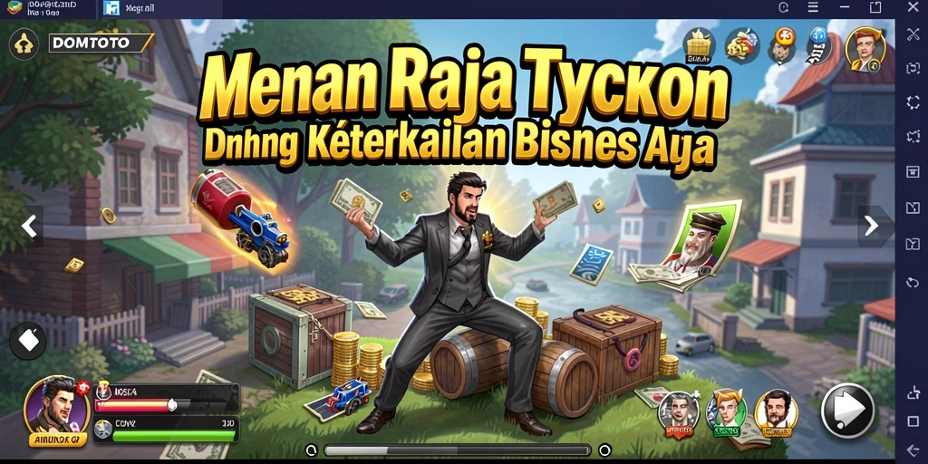 Tangkapan layar <strong>DOMTOTO</strong> yang menunjukkan gameplay Tycoon yang menarik.