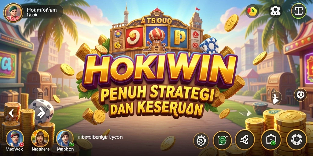 Screenshot HOKIWIN menampilkan gameplay seru dan strategis.