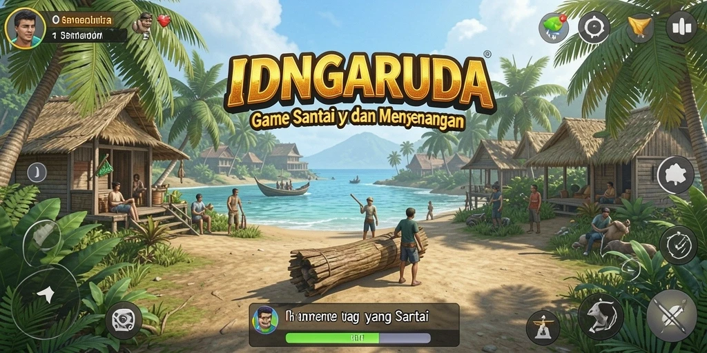 Screenshot IDNGARUDA yang menampilkan gameplay yang seru dan interaktif.
