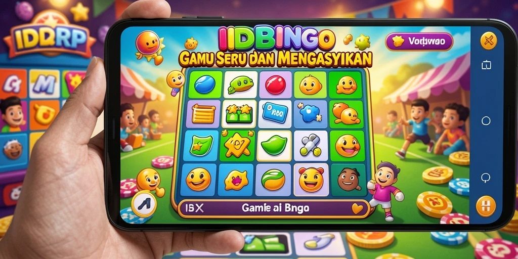 Tampilan gameplay utama IDRRP dengan suasana Bingo yang seru.