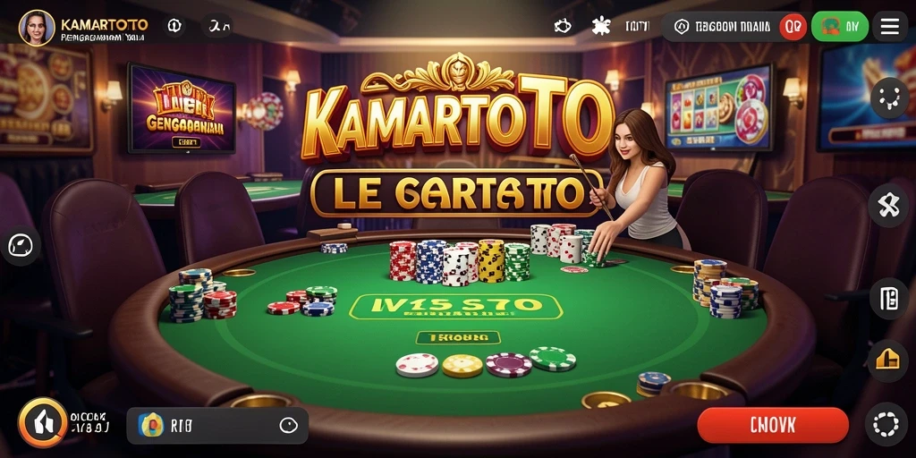 Tampilan gameplay KAMARTOTO yang seru dan interaktif.