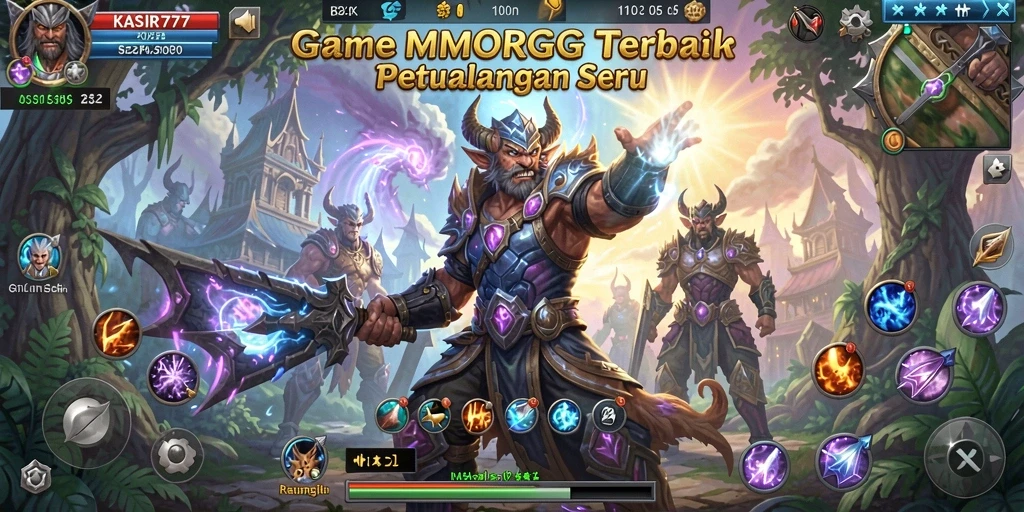 Gameplay seru di KASIR777 dengan petualangan MMORPG yang menarik.