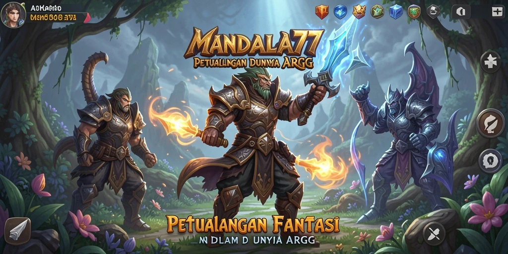 Tampilan gameplay seru dengan aksi pertempuran yang menegangkan.