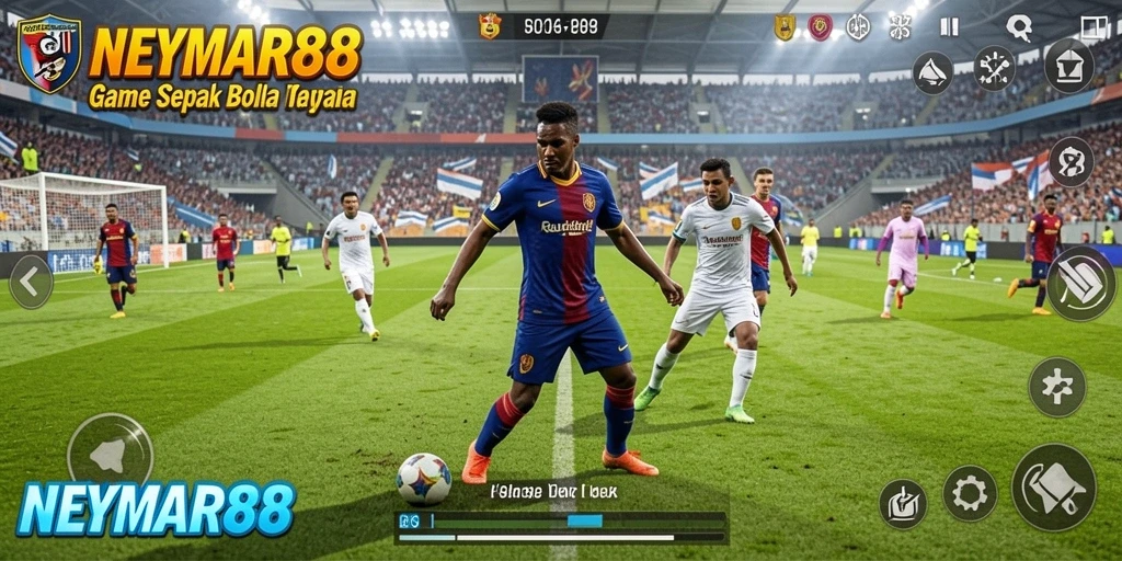 Tampilan gameplay NEYMAR88 yang mendebarkan dengan efek visual yang keren.