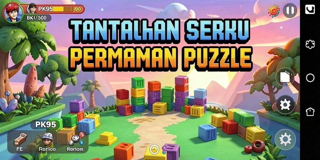 Tampilan gameplay PK95 yang seru dan penuh tantangan.