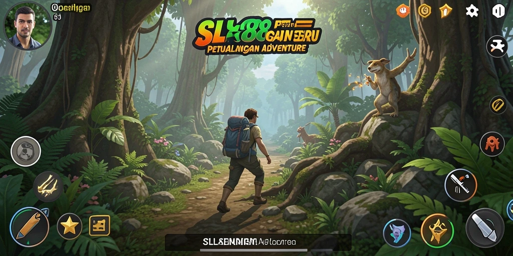 Tampilan gameplay SL888 yang penuh petualangan dan tantangan.
