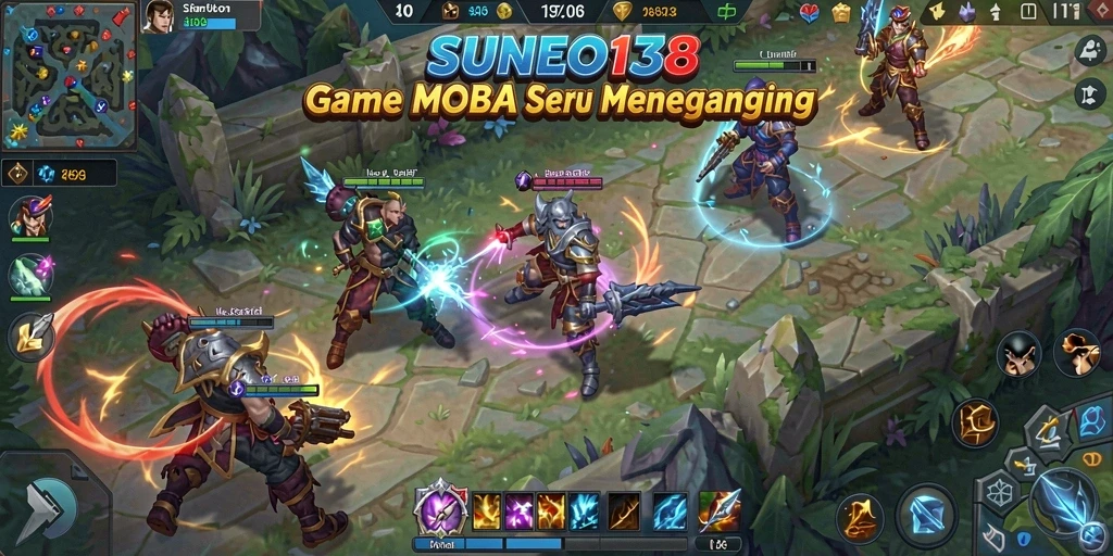 Gameplay seru dan kompetitif dalam SUNEO138.